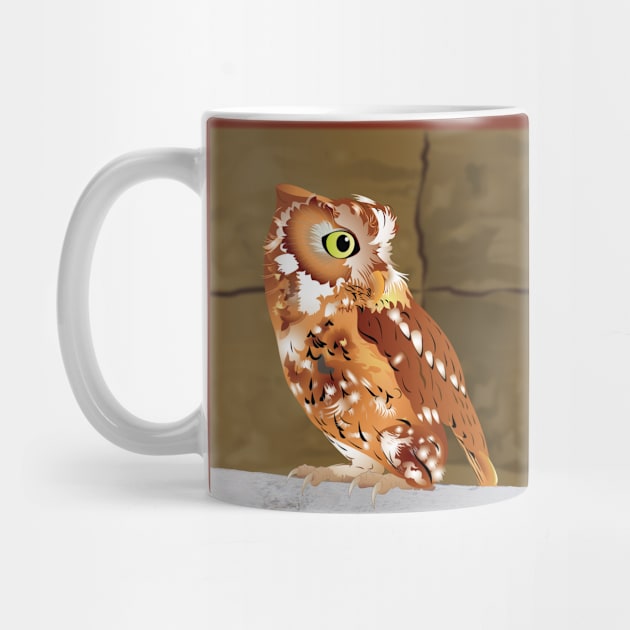 Screech Owl by DQDesigns By Chele